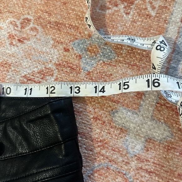 Dolls Kill I AM GIA York faux leather pants black size medium - Picture 9 of 9